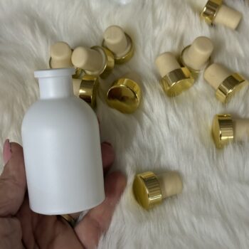 14x luxe flesje wit