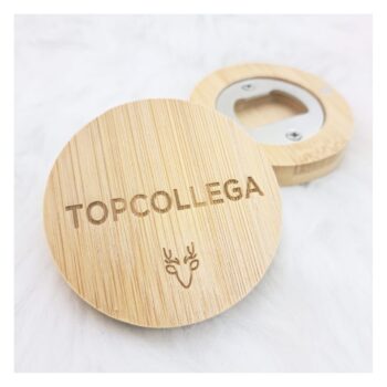 Flesopener rond - incl. gravure